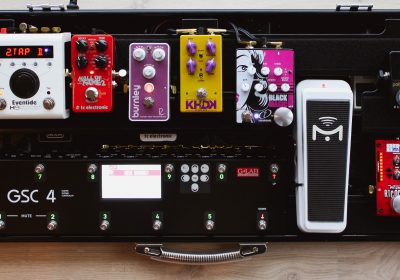 Pedalboard with GLAB GSC-4